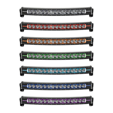 RIGID Industries Radiance + Curved 50" Light Bar - RGBW - 2