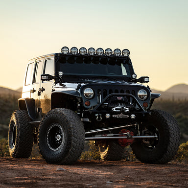 RIGID Industries 360-Series 6" LED Off-Road Fog Light Drive Beam w/Blue Backlight - Black Housing - 2