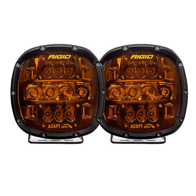 RIGID Industries Adapt XP w/Amber Pro Lens - Pair - 2