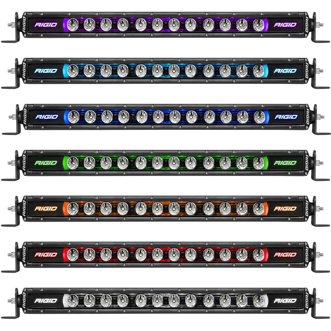 RIGID Radiance+ SR-Series LED Light - 8 Option RGBW Backlight - 30"